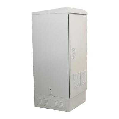 China Galvanized Steel Fan Cooling Outdoor Type Telecommunication Cabinet Enclosure ZK-269 Rainproof Enclosure IP55 for sale