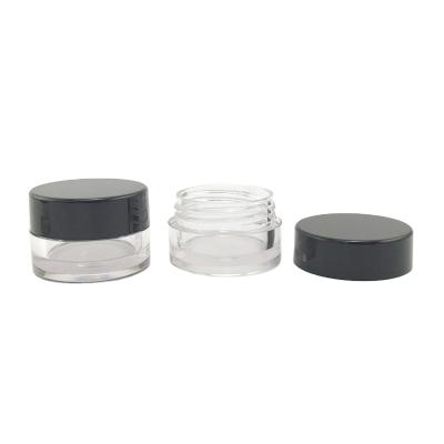 China Cosmetic Packaging 5g Plastic Cosmetic Jars For Lip Film Packaging for sale