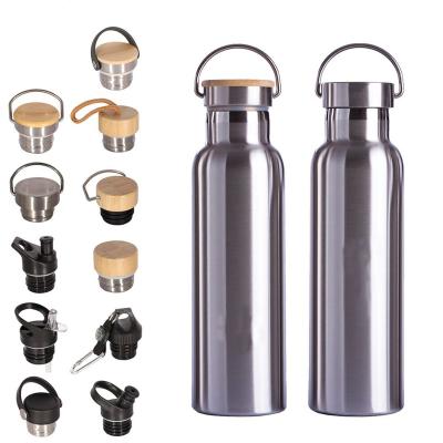 China Sustainable 500ml Double Wall Hot Selling Custom Water Bottle Sports Stainless Steel Water Bottle for sale