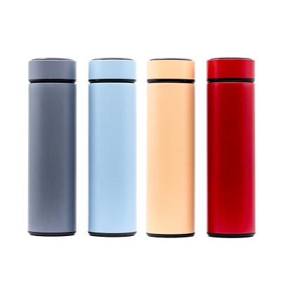 China Fashion Sustainable Portable Business 500ml 304 Stainless Steel Leakproof Water Bottle for sale