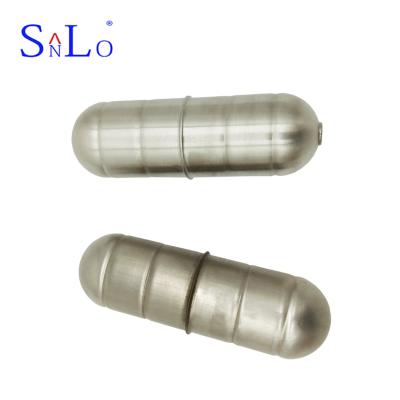 China Long Shape Liquid Level Float For Level Gauge , Magnetic Stainless Steel Balls for sale