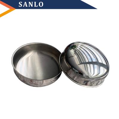 China Custom Laser Heating Welded SS304 Polishing Steel Cap for sale