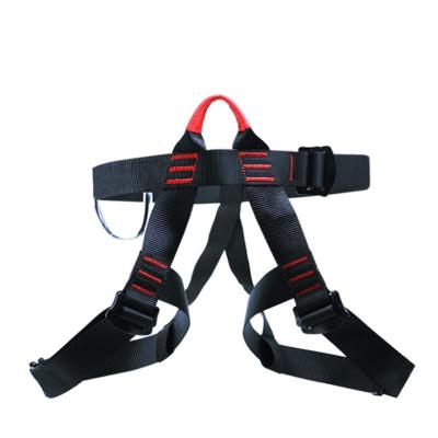 China Men Fall Protection Anti-Fall Safety Belt Adjustable Half-Body Harness for Outdoor Activities Climbing Mountain Work Altitude Climbing for sale