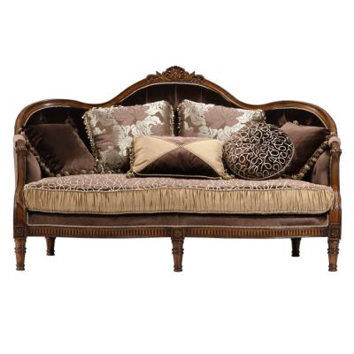 China Extended Wood Hotel Sofa Classic Luxury 1 Classic Fabric 2 3 Sofa Set Living Room Sofas Home Furniture Wood Frame à venda