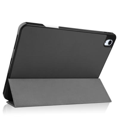 China Unique high quality for air three fold Flip Leather Case with pen slot for ipad air 4 10.9 for sale