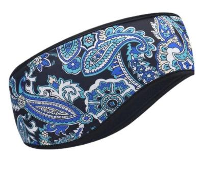 China Wholesale high quality quick dry warmer sublimation new arrival winter sport thicker ear headband for women and men, OEM design welcome for sale