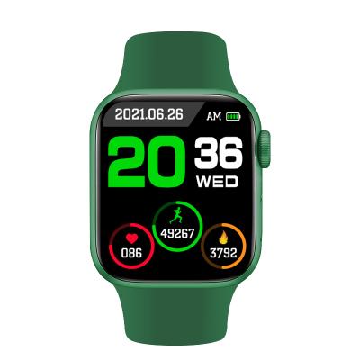 China HW22 GPS Navigation Full Contact Watch Series 6 Reloj Inteligente Heart Rate Blood Pressure Smart Watch for sale