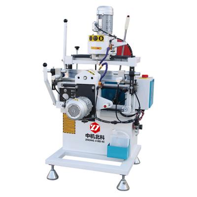 China Building material stores window and door making machine PVC and aluminum profile keyhole processing machine PVC window and aluminum milling machine for sale