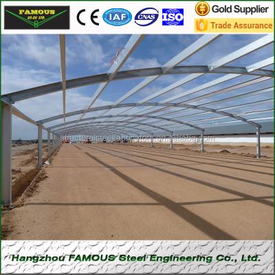 China Reasonable Price Steel Walkway And Flooring Folding Weld Connection Or Bolt Connection H Beam Warehouse Steel Structure for sale