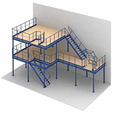 China America Standard Design Manufactures Modern Steel Defense Platform And Construction Structure for sale