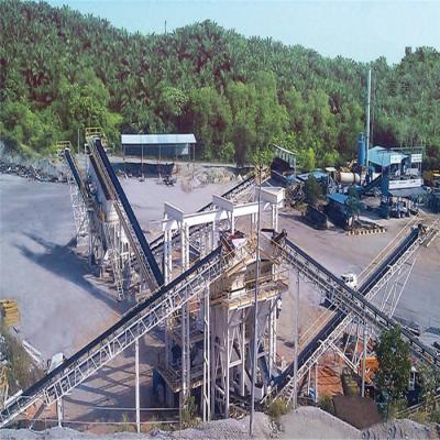 China Modern Granite and Marble Stone Earehouse and Aggregate Mining Equipment Steel Frames Construction for sale