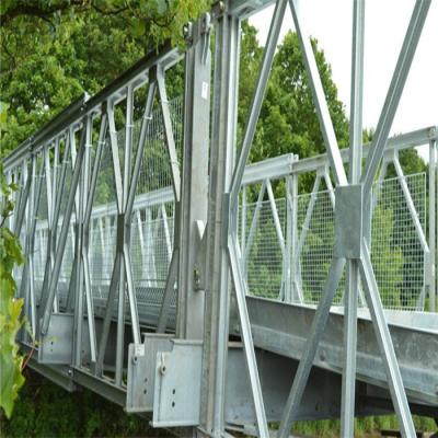 China American Standard Compact Type 100 Bailey Bridge Steel Equiv Prefab Steel Structure Bridge for sale