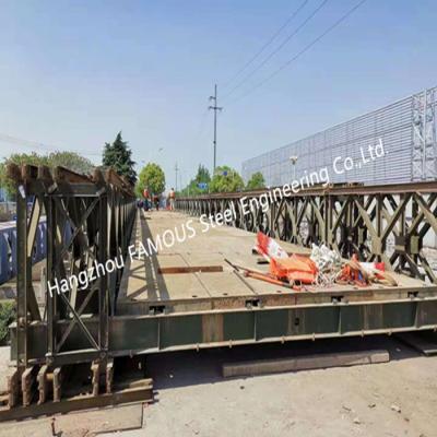 China Bridge America AWS standard D1.1D1.5 steel structure fabricated steel structures bridges modular truss girder for sale