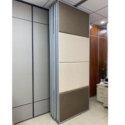 China Hotel Marquees Banquet Lobby Soundproof Wooden Separation Movable Wall Acoustic Screen Partition for sale