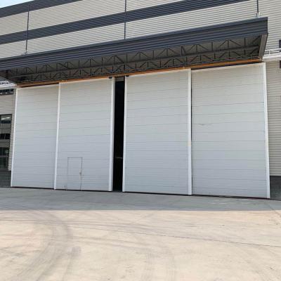 China Security Industrial Heavy Duty Rolling Steel Riot Control Industrial And Commercial Doors for sale