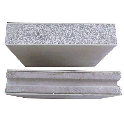 China 610MM 2440X610 Mm Lightweight Precast Concrete Sandwich Fiber Cement SIP Ready Mixed Wall Panel EPS for sale