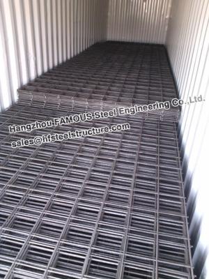 China Steel Structure Construction Welded Steel Bar Reinforcement Fabric Mat Gold Reinforcing Mesh for sale