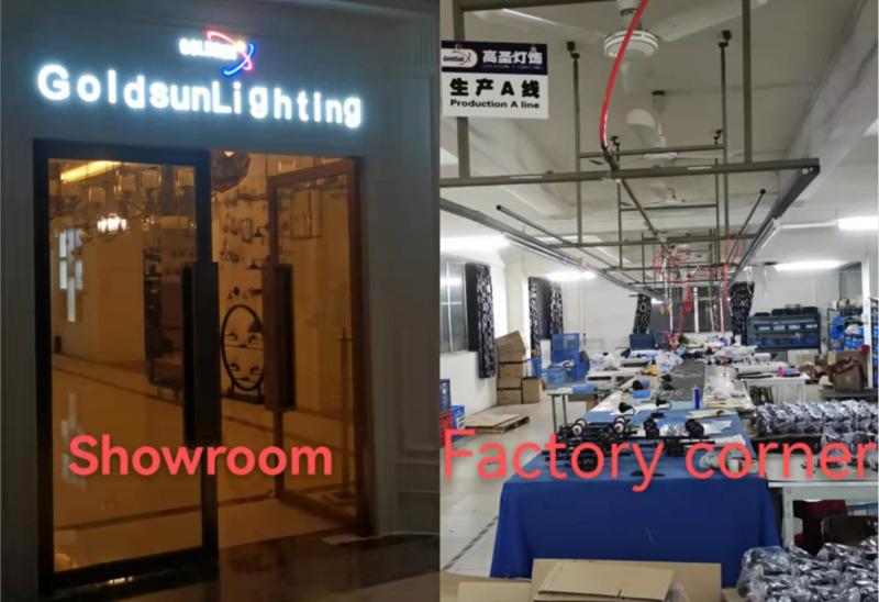 Verified China supplier - Zhongshan Goldsun Lighting Co., Ltd.