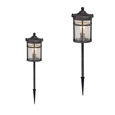 China NORTH MODERN ALUMINUM OUTDOOR GARDEN POLE LAMPS E27 E26 WATERPROOF LIGHT POLE LIGHTING for sale