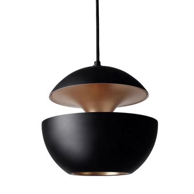 China Modern CREATIVE METAL METAL NORDIC DECORATIVE ATTIC BLACK SINGLE PENDANT LIGHT for sale