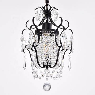 China Retro Black Modern Indoor Lighting Chandeliers Vintage Industrial Pendant Lights Edison Bulb Amazon Hot Selling Crystal Chandeliers for sale