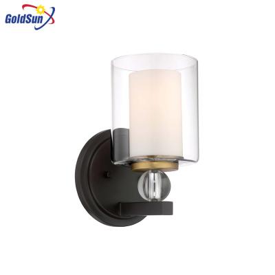 China RETRO MODERN NEW DESIGN WALL SAND HOLDER HOTEL VANITY GLASS INDOOR LIGHTING LIGHTING FIXTURES for sale