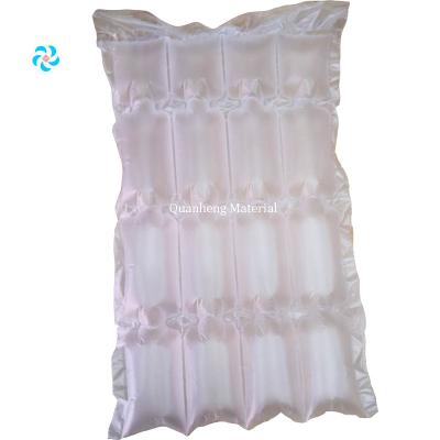 China Delivery protective /air pillow air cushion plastic film transportation protection tube air bubble sheet for sale