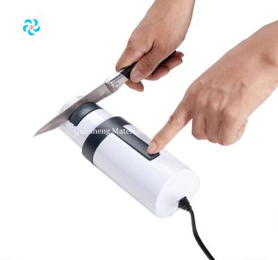 China Viable professional portable electric knife sharpener QH50 machine for ceramic/metal blade, kitchen knife sharpener for straight knife for sale