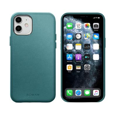 China Simple High Quality Smart Vegan Leather Phone Case Fanshion PU Cover Cell Phone Leather Case For iphone 12/13 pro for sale