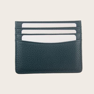 China Wholesale New Product GENUINE LEATHER Men's Credit Card Holder Card Wallet Wallet Leather Card Holder for sale