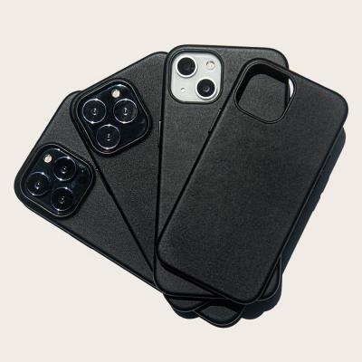 China Wholesale Fanshion Boman Genuine Nappa Leather Phone Case for iphone 13 pro with Camera Ring for sale