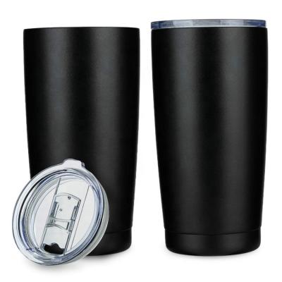 China Viable Custom Logo Stainless Steel Insulated Ozark Trail Tumbler 20 oz Double Wall Tumbler Car Water Cup for sale