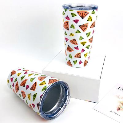 China Stainless Steel Vacuum Car Tumbler Double Wall Coffee Mug Sustainable Insulated Water Cup for sale