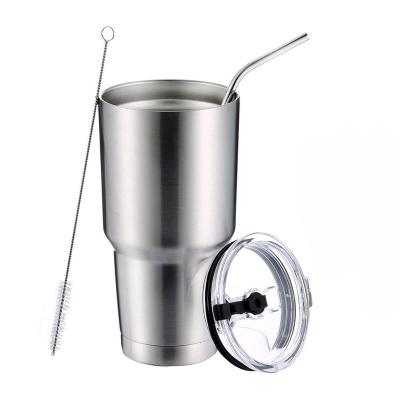 China Viable Tumbler With Lid, Double Wall Travel Car Coffee Promotion Wholesale 30oz Stainless Steel Vacuum Mug for sale