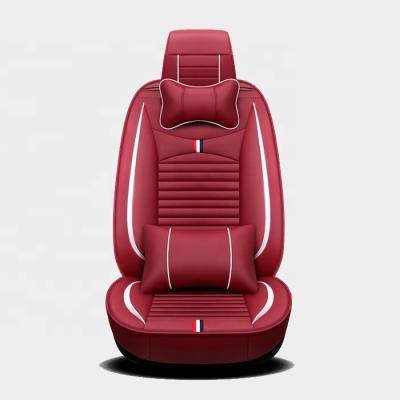 China Sports Car Front Seat Cushion Cover Pad Mat For Auto With Pu Leather for sale