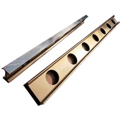 China Industrial Magnesium Aluminum Alloy Ruler Magnalium Flat Light Leveling Ruler for sale