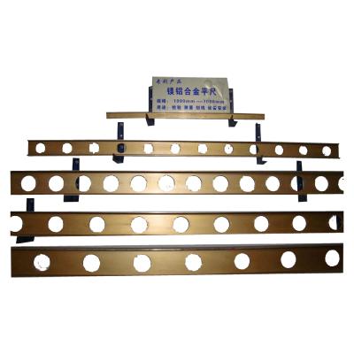 China Industrial Magnesium Aluminum Alloy Light Ruler For Measurement for sale