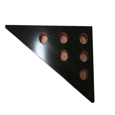 China Marble Precision Right Angle L Shape Square High Durable Black Granite Ruler for sale