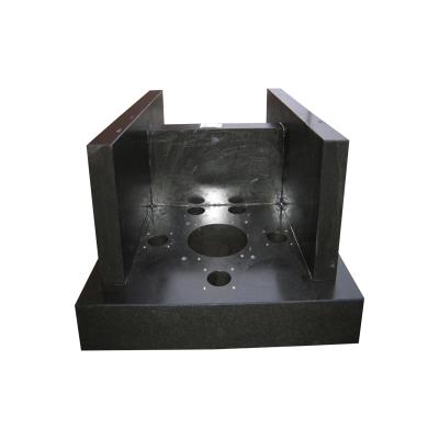 China Mechanical Element Black Box Marble Durable Marble Component for sale