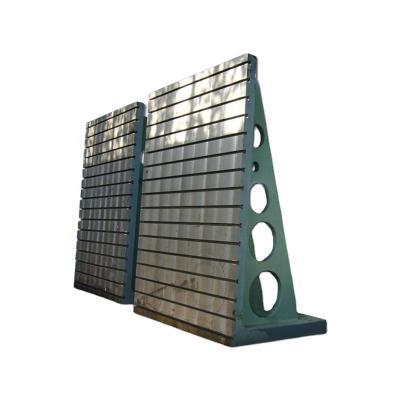 China Cast Iron Curved Plate Heavy Duty Right Angle Workbench Durable Customized Bending Plate for sale