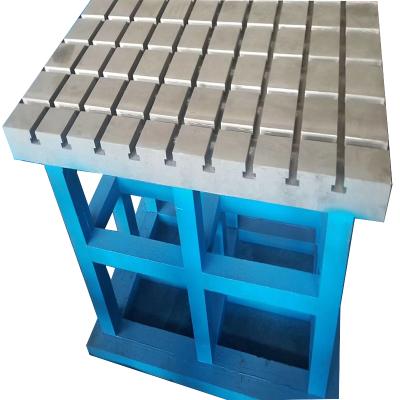 China Durable Square Cast Iron Square Cast Iron Marking Inspection Box T-Groove Square Cylinder Special Shaped Parallel Stepping Workbench for sale