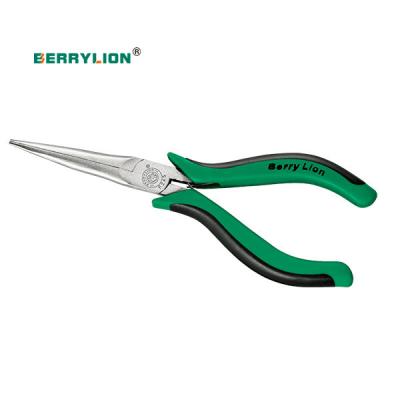 China Assembly Berrylion 55# Needle Nose Pliers Style Mini Type Long Nose Cutting Steel European Pliers 5