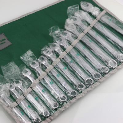 China CR-V Berrylion Factory Cheap Price 8-24mm Combination Wrench Set With High Quality Wrench for sale