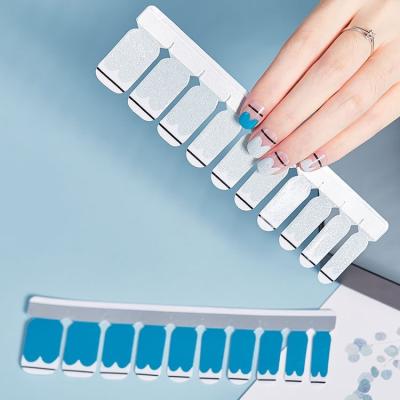 China Disposable Selling fashion non-toxic durable Factory Nail Art nail stickers for sale