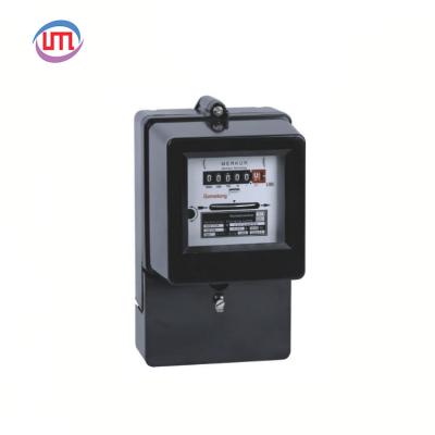 China Made in China Long Life Analog Single Phase KWH Mechanical Energy Meter DD862 for sale