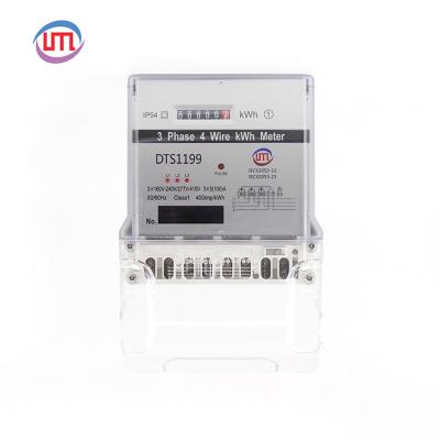 China China Three Phase Active Electronic Power Meter With RS485 DTS1199 for sale