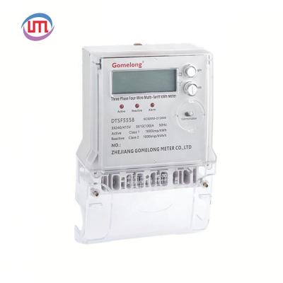 China PC Factory Supply Flame Retardant Material Three Phase KWH Four Wire Power Meter for sale