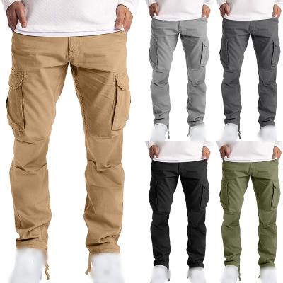 China QUICK DRY High quality multi pockets cargo pants men breathable Casual Sports Jogger Track Pants for sale