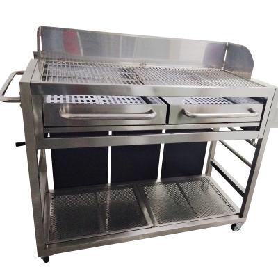 China Easily Assembled Professional Outdoor Used BBQ Charcoal Cart Grill for sale