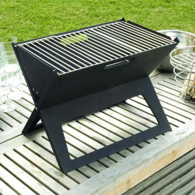 China Easily Assembled Portable Hotspot Notebook X-Shape BBQ Grill for sale